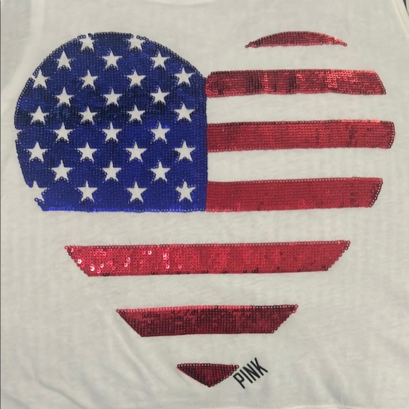 PINK Victoria's Secret Sequin Tank - Picture 2 of 4